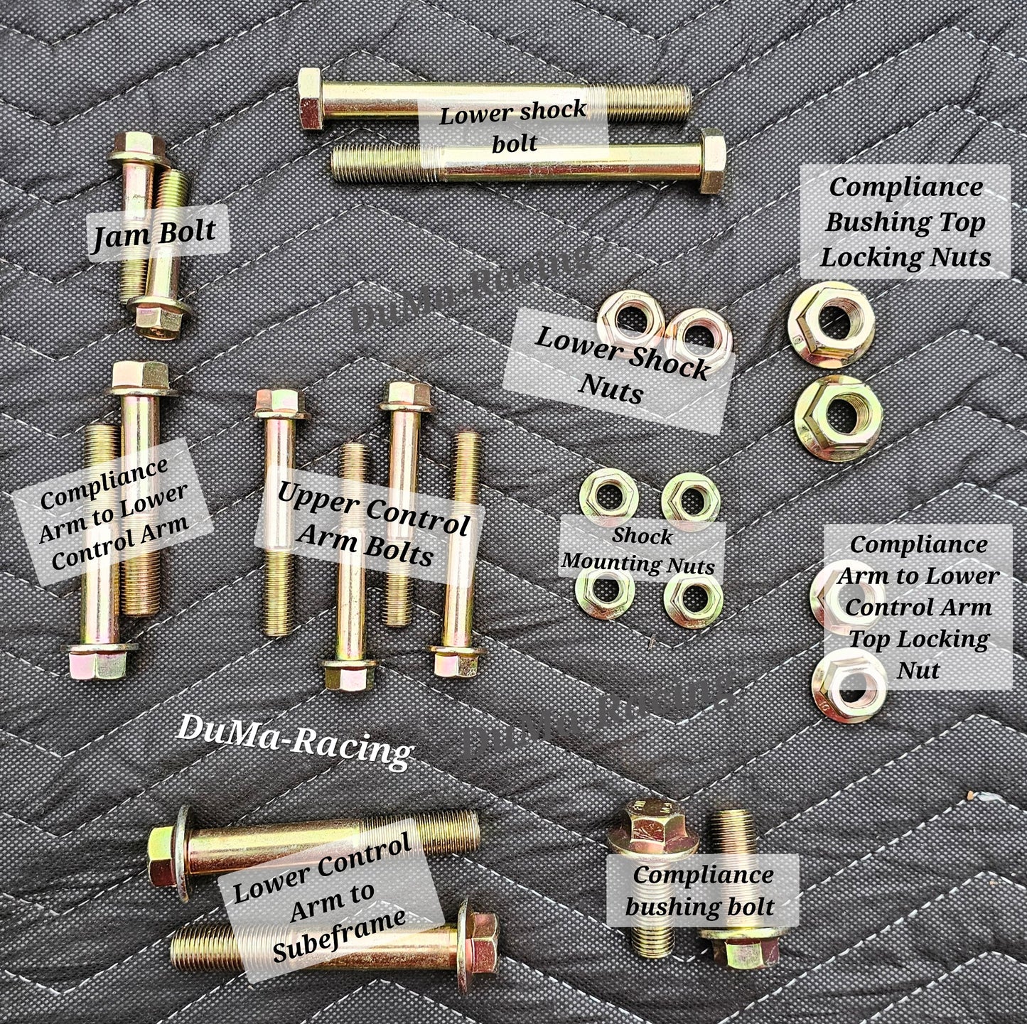 Ek Front Suspension Hardware Restoration kit