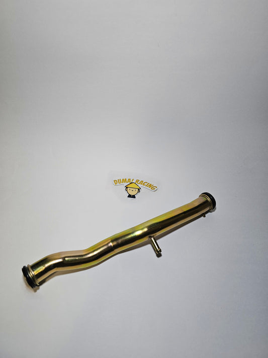 Rear Coolant Pipe – D16Y7/Y8 (96–00 Civic) w/ Yellow Zinc Thermostat Bolts