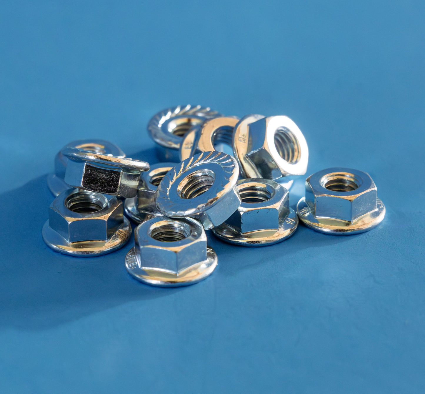 Japanese Zinc 10mm Nut Set