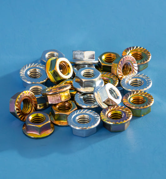Japanese Zinc 10mm Nut Set