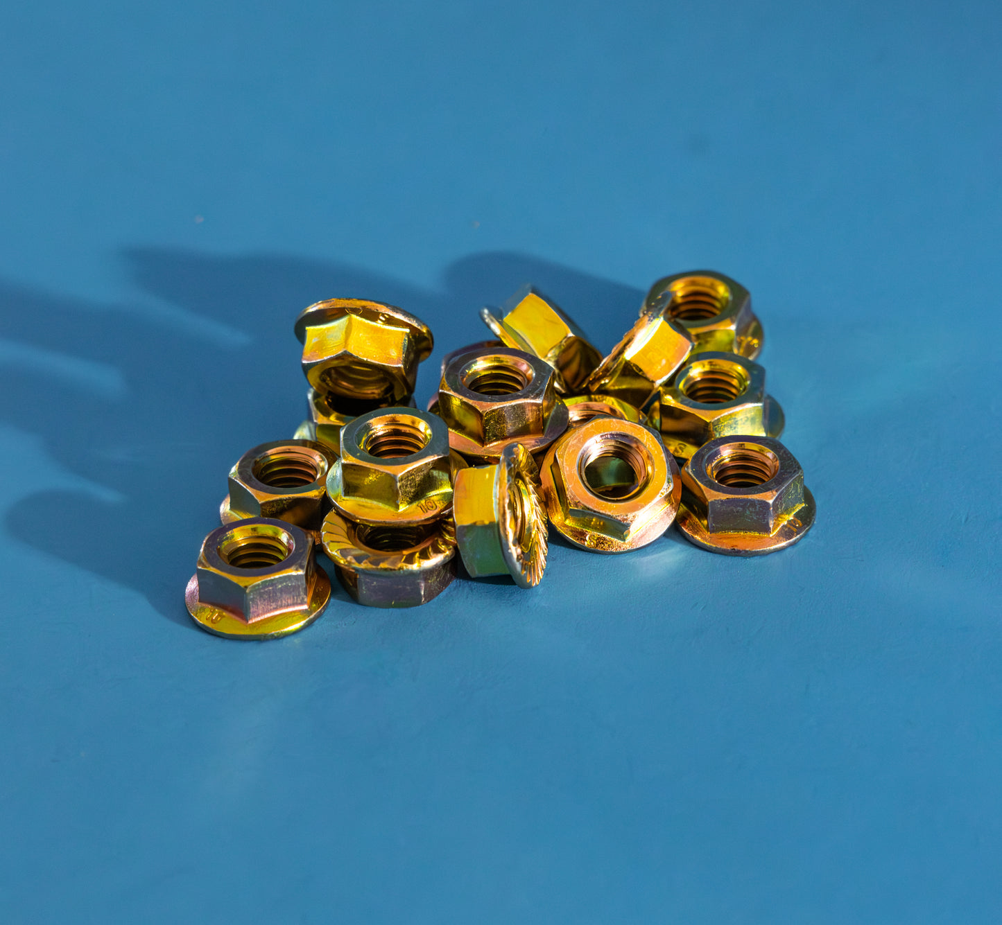 Japanese Zinc 10mm Nut Set