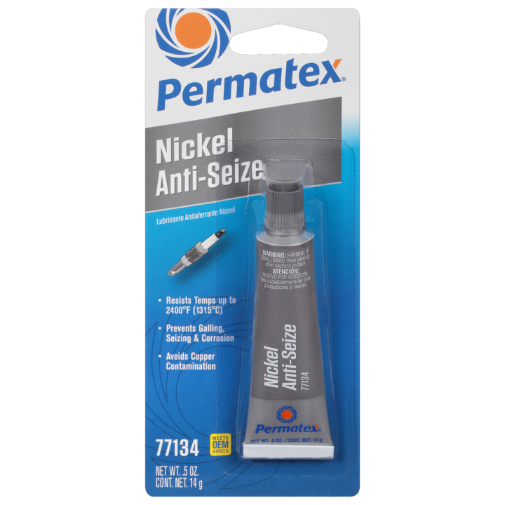 Permatex 77134 Nickel Anti-Seize Lubricant – 0.5 oz Tube